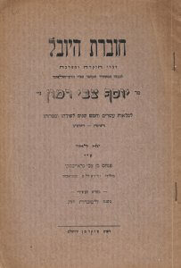חוברת היובל - יוסף צבי רימון